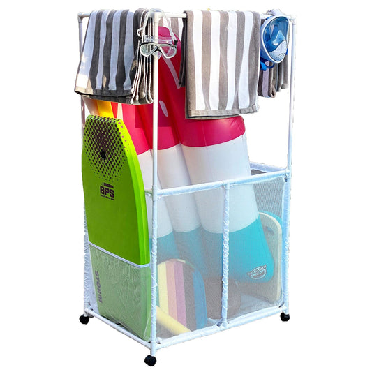 Pool Organizer 418566, T-S, 37"L x 28"W x 57"H