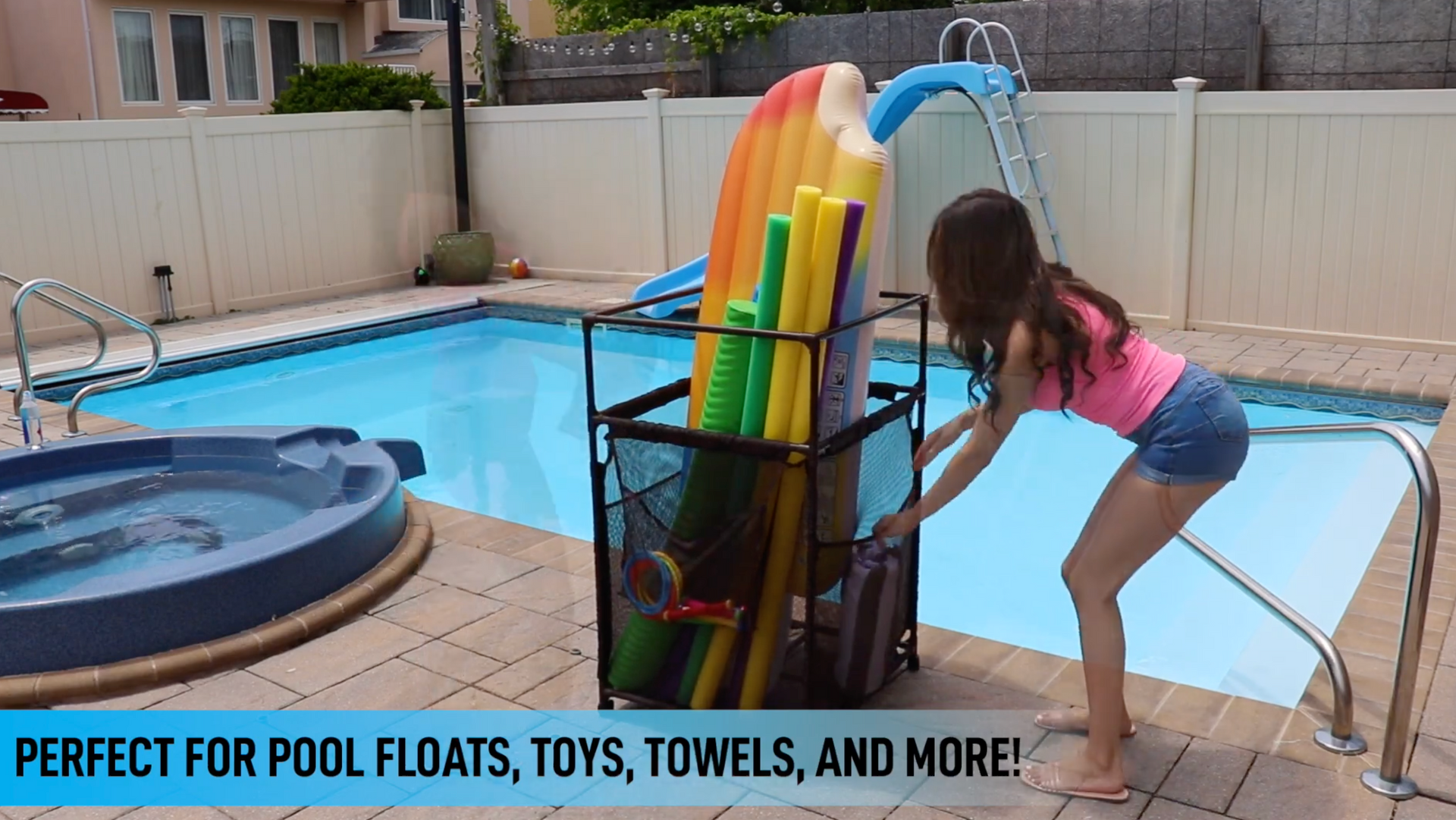 Load video: Pool Organizers , PVC