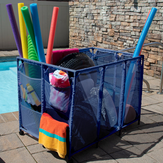 Pool Organizer 455119, XXL, 50" L x 32" W x 36" H