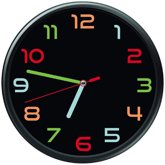 wall-clock-black-multicolor-B07PP9XWYZ