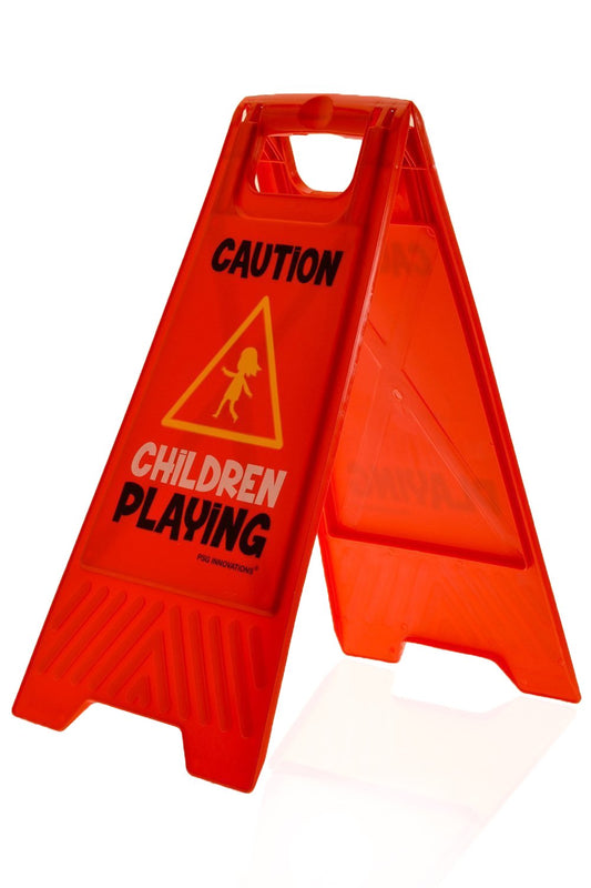 children-playing-floor-sign-red-B01IO16IVQ