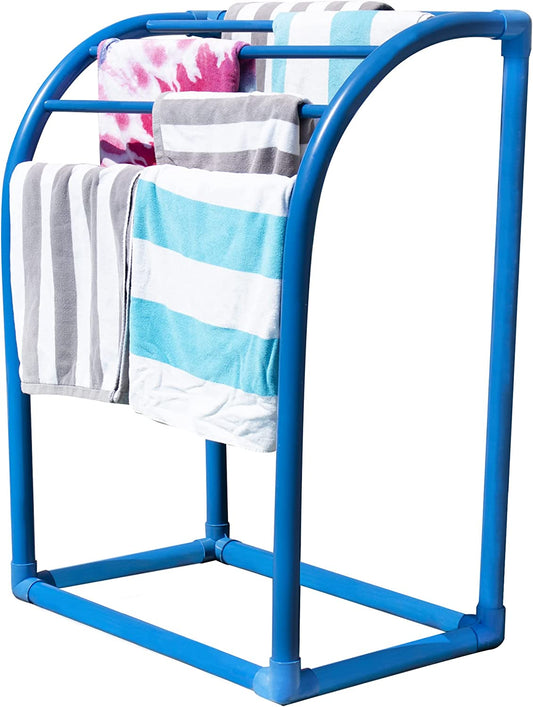 Pool Bins 5 Bar Curved Pool Towel Rack, 681577