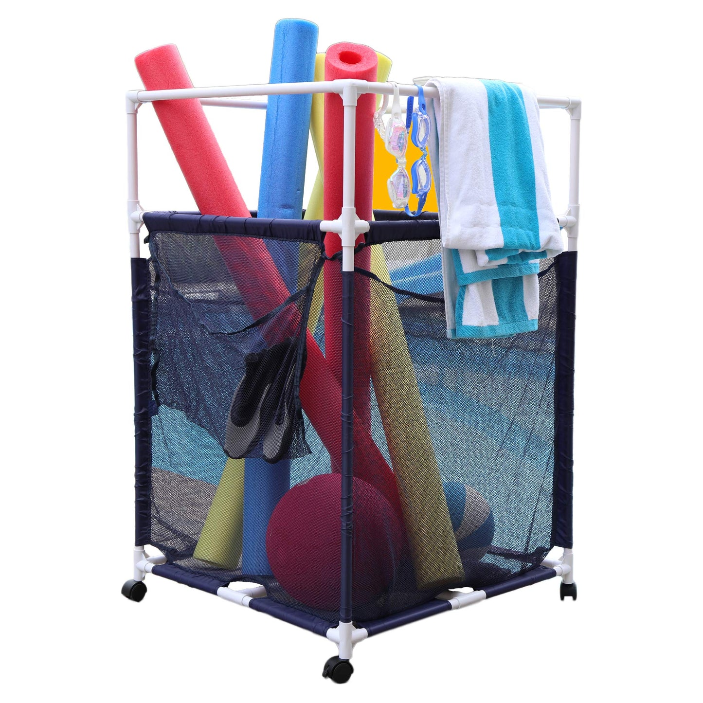 Pool Organizer 510643, M, 24" L x 24" W x 38" H