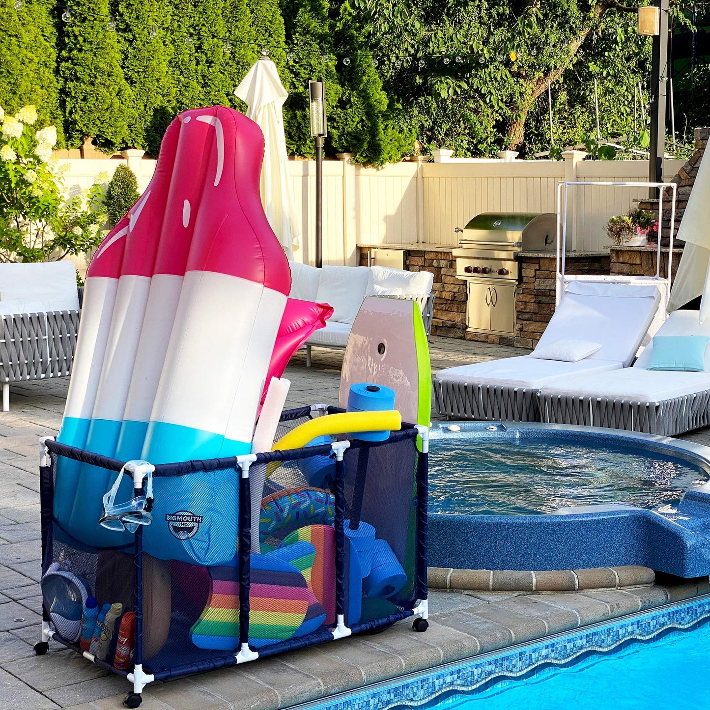 Pool Organizer 563009, R-XXL, 46"x 28"x 28"